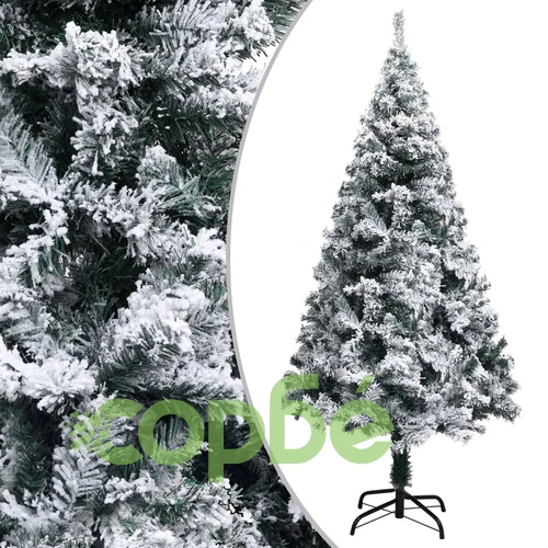 Изкуствена коледна елха LED и комплект топки зелена 150 см PVC ➤ топ цена ➤ sorbe.bg