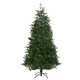 Изкуствена коледна елха с LED и топки, зелена, 240 см, PVC и PE