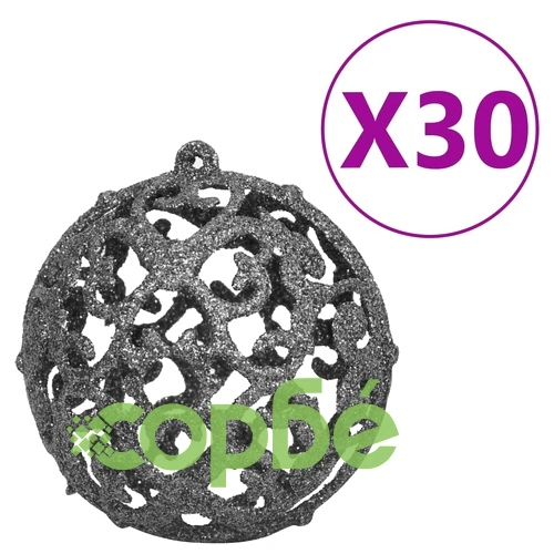 Изкуствена коледна елха с LED и комплект топки 500 см бяла ➤ топ цена ➤ sorbe.bg