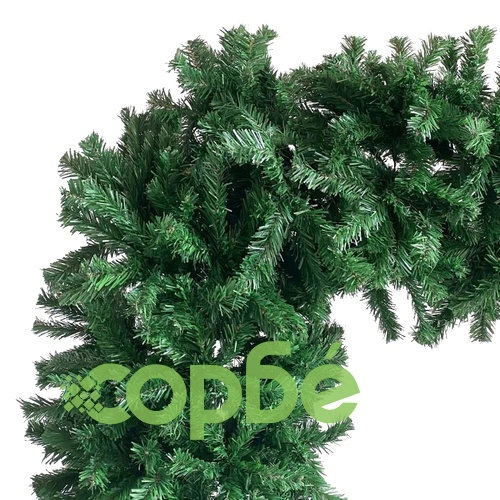 Коледно дърво арка с LED и комплект топки, зелено, 240 см ➤ топ цена ➤ sorbe.bg