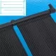 Соларни панели за нагряване на басейн, 2 бр, 80x310 см