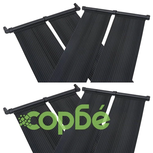 Соларни панели за нагряване на басейн, 4 бр, 80x310 см ➤ топ цена ➤ sorbe.bg