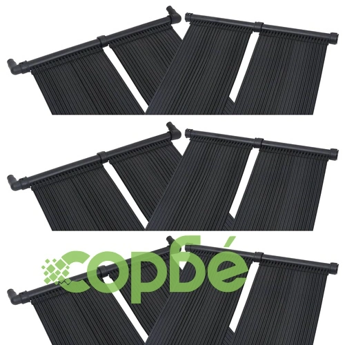 Соларни панели за нагряване на басейн, 6 бр, 80x310 см ➤ топ цена ➤ sorbe.bg