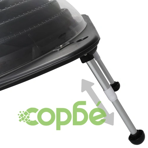 Соларни нагреватели за басейни 2 бр 75x75x36 см HDPE алуминий ➤ топ цена ➤ sorbe.bg