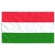 Флаг на Унгария и алуминиев флагщок, 4 м
