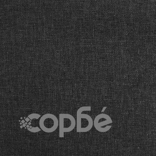 Трапезни столове, 6 бр, черни, текстил ➤ топ цена ➤ sorbe.bg