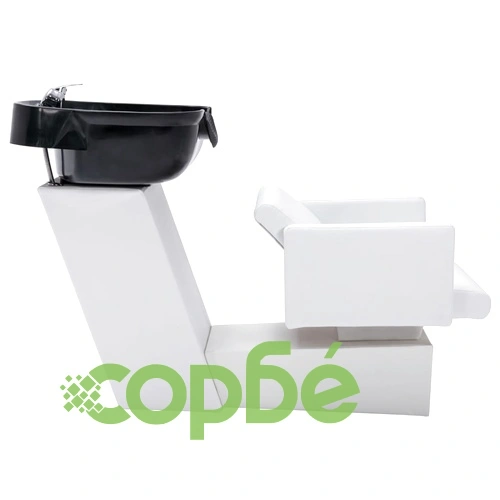 Фризьорска мивка със салонен стол от изкуствена кожа ➤ топ цена ➤ sorbe.bg