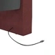 Дневно легло с матрак, USB, лилаво, текстил, 90х200 см