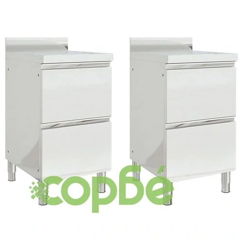 Кухненски шкафове с 2 чекмеджета, 2 бр., 50x60x96 см ➤ топ цена ➤ sorbe.bg