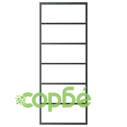 Плъзгаща се врата с механизъм, ESG стъкло и алуминий, 76x205 см ➤ топ цена ➤ sorbe.bg