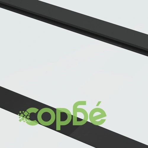 Плъзгаща се врата с механизъм ESG стъкло и алуминий 102x205 см ➤ топ цена ➤ sorbe.bg