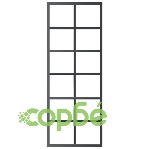 Плъзгаща се врата с механизъм, ESG стъкло и алуминий, 76x205 см ➤ топ цена ➤ sorbe.bg