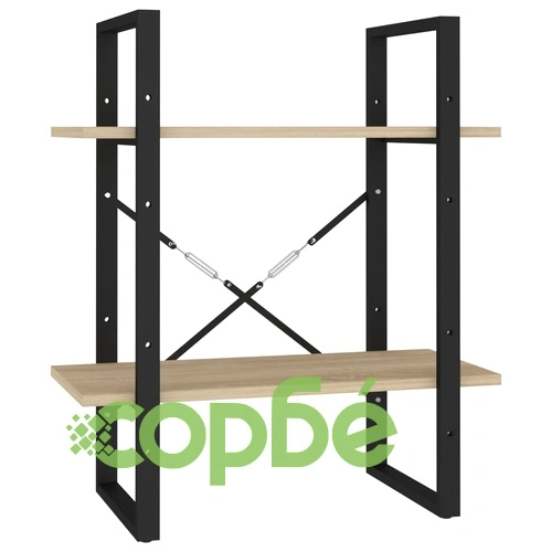 5-етажна библиотека сонома дъб 60x30x175 см инженерна дървесина ➤ топ цена ➤ sorbe.bg