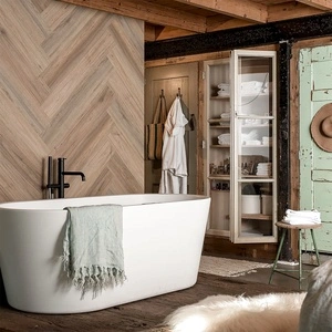 WallArt Дъски с вид на дърво 30 бр GL-WA27 естествен дъб кафяво лате