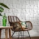 WallArt 3D стенни панели Feline, 24 бр, GA-WA29