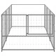 Клетка за кучета, сива, 3 м², стомана