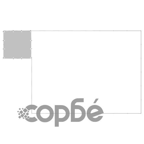 Клетка за кучета, сребриста, 15,73 м², стомана ➤ топ цена ➤ sorbe.bg