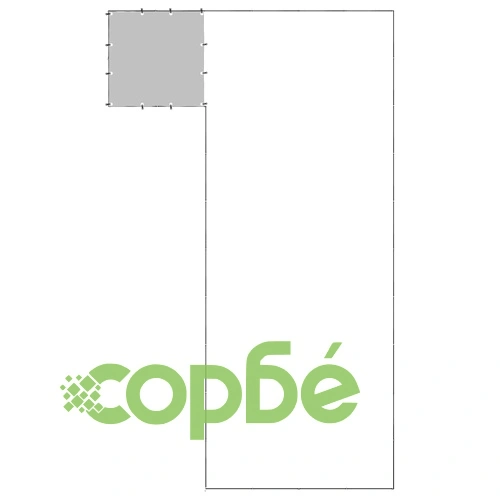 Клетка за кучета, черна, 13,31 м², стомана ➤ топ цена ➤ sorbe.bg