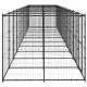 Външна клетка за кучета, стомана, 26,62 кв.м.