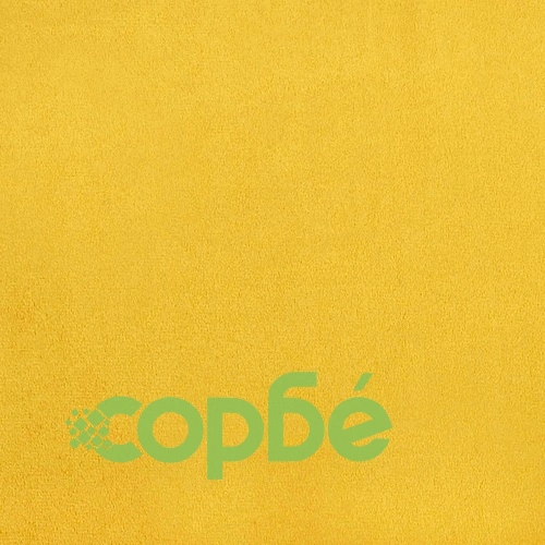 Трапезни столове, 6 бр, горчица, кадифе ➤ топ цена ➤ sorbe.bg