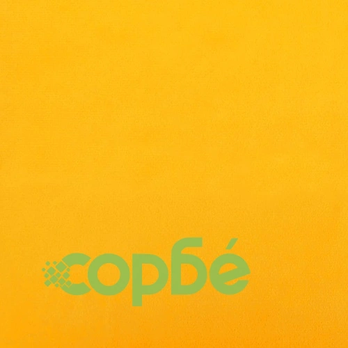 Трапезни столове, 6 бр, горчица, кадифе ➤ топ цена ➤ sorbe.bg