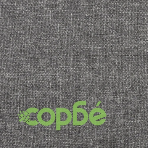 3-местен масажен реклайнер с държачи за чаши светлосив текстил ➤ топ цена ➤ sorbe.bg