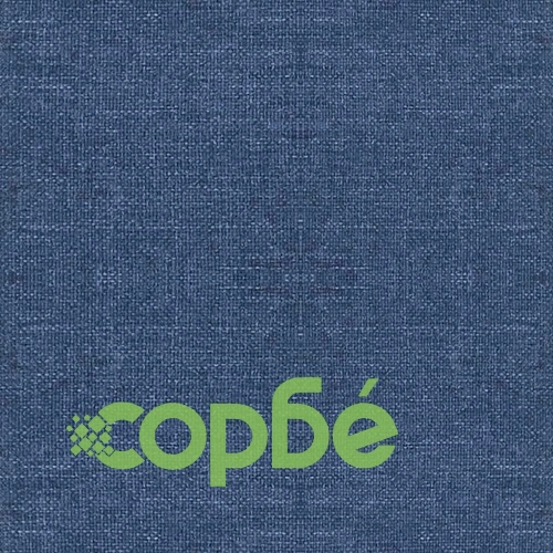 Въртящи се трапезни столове, 6 бр, сини, текстил ➤ топ цена ➤ sorbe.bg