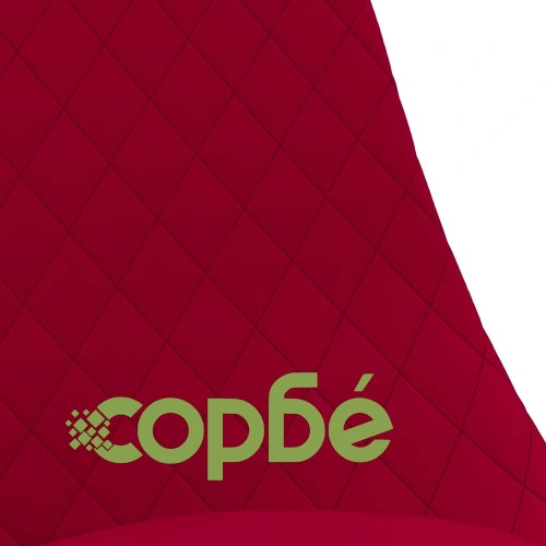 Въртящи се трапезни столове, 6 бр, червени, кадифе ➤ топ цена ➤ sorbe.bg