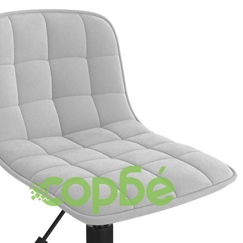 Въртящи се трапезни столове, 6 бр, светлосиви, кадифе ➤ топ цена ➤ sorbe.bg