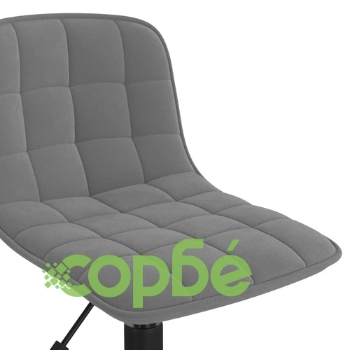 Въртящи се трапезни столове, 6 бр, тъмносиви, кадифе ➤ топ цена ➤ sorbe.bg