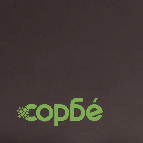 Въртящ се трапезен стол, кафяв, изкуствена кожа ➤ топ цена ➤ sorbe.bg