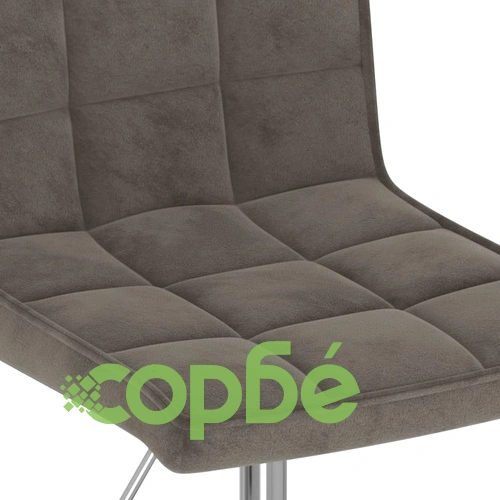 Въртящи трапезни столове, 4 бр, тъмносиви, кадифе ➤ топ цена ➤ sorbe.bg