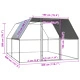 Птичарник на открито, 3x4x2 м, поцинкована стомана