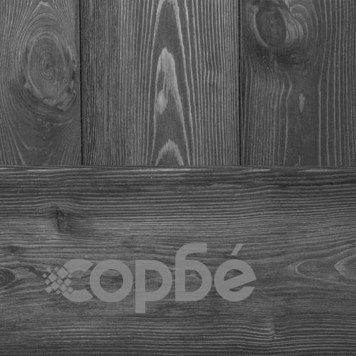 Плъзгаща врата с монтажни части, 80x210 см, бор масив, черна ➤ топ цена ➤ sorbe.bg