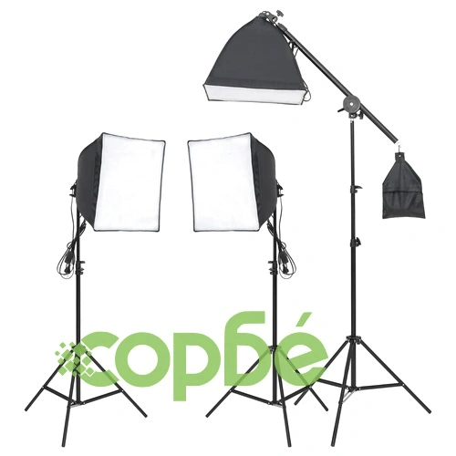 Фотографски комплект за студио, комплект лампи, фон и рефлектор на топ цена от sorbe.bg Фотографски комплект за студио, комплект лампи, фон и рефлектор ➤ топ цена ➤ sorbe.bg