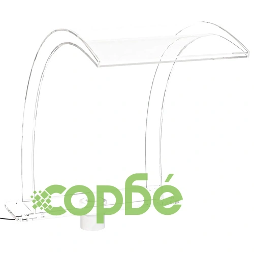Фонтан за басейн с комплект RGB LED и конектори, акрил, 50 см ➤ топ цена ➤ sorbe.bg