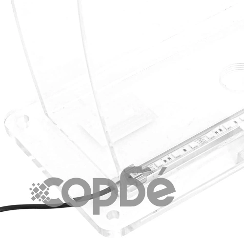 Фонтан за басейн с комплект RGB LED и конектори, акрил, 50 см ➤ топ цена ➤ sorbe.bg