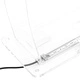 Фонтан за басейн с комплект RGB LED и конектори, акрил, 50 см