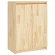 Странични шкафове, 3 бр, борова дървесина масив