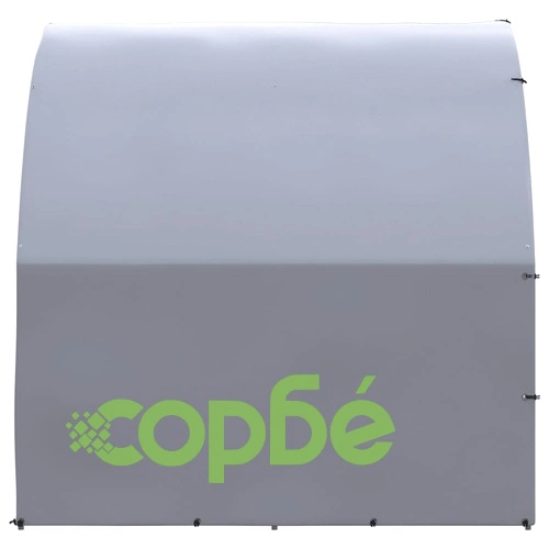 Птичарник на открито, 3x6x2 м, поцинкована стомана ➤ топ цена ➤ sorbe.bg