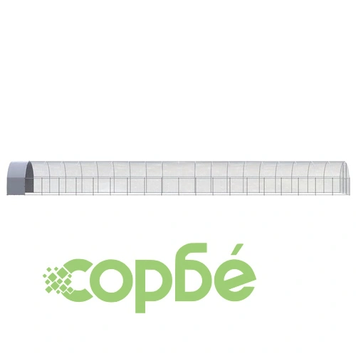 Птичарник на открито, 3x20x2 м, поцинкована стомана ➤ топ цена ➤ sorbe.bg