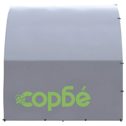 Птичарник на открито, 3x20x2 м, поцинкована стомана ➤ топ цена ➤ sorbe.bg