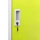 Заключващи шкафове 2 бр светлосиво/зелено 90x45x92,5 см стомана Заключващи шкафове 2 бр светлосиво/зелено 90x45x92,5 см стомана