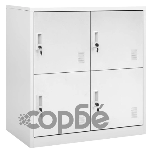 Заключващи се шкафове, 5 бр, светлосиви, 90x45x92,5 см, стомана на топ цена от sorbe.bg Заключващи се шкафове, 5 бр, светлосиви, 90x45x92,5 см, стомана ➤ топ цена ➤ sorbe.bg