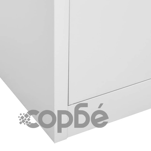 Заключващи се шкафове, 2 бр, светлосиви, 90x45x92,5 см, стомана на топ цена от sorbe.bg Заключващи се шкафове, 2 бр, светлосиви, 90x45x92,5 см, стомана ➤ топ цена ➤ sorbe.bg