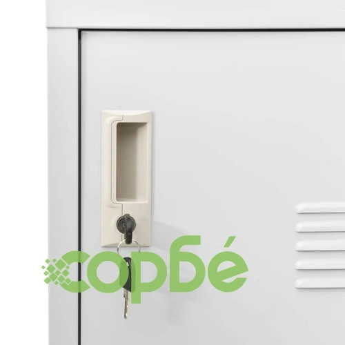 Заключващи се шкафове, 5 бр, светлосиви, 90x45x92,5 см, стомана на топ цена от sorbe.bg Заключващи се шкафове, 5 бр, светлосиви, 90x45x92,5 см, стомана ➤ топ цена ➤ sorbe.bg