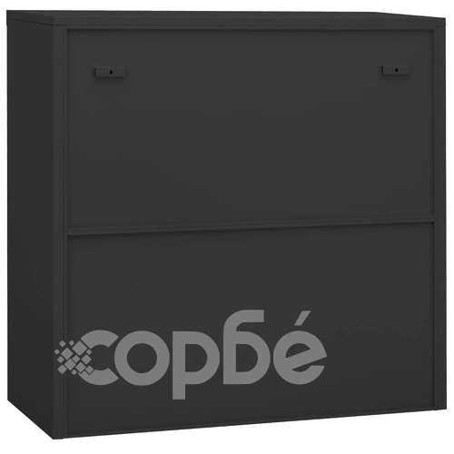 Офис шкаф с плантер, антрацит, 90x40x113 см, стомана на топ цена от sorbe.bg Офис шкаф с плантер, антрацит, 90x40x113 см, стомана ➤ топ цена ➤ sorbe.bg