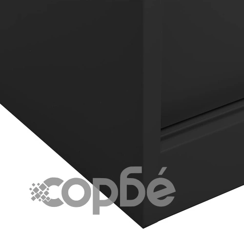 Шкаф с плъзгаща врата и плантер, антрацит, стомана ➤ топ цена ➤ sorbe.bg