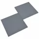 Ударопоглъщащи каучукови плочи, 24 бр, 50x50x3 см, сиви