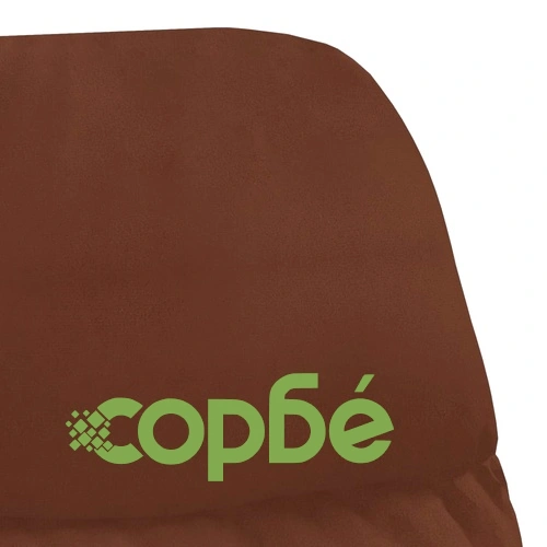 Релаксиращ стол с опора за крака кафяв изкуствена велурена кожа ➤ топ цена ➤ sorbe.bg